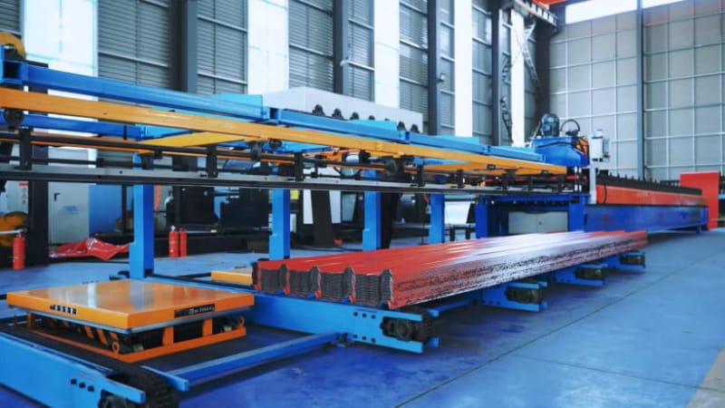 中拓機械熱覆膜瓦機設備