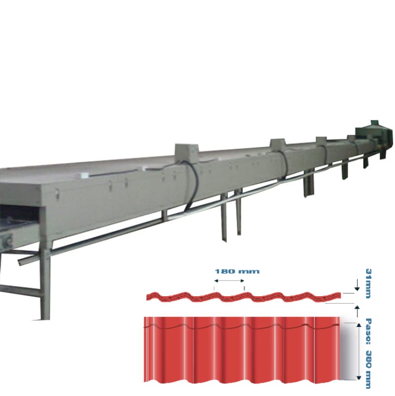 彩石瓦設備生產線