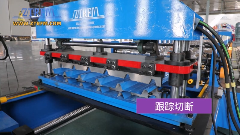 出口阿爾及利亞-中拓高速彩鋼瓦機