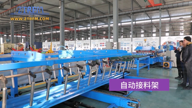 出口阿爾及利亞-中拓高速彩鋼瓦機