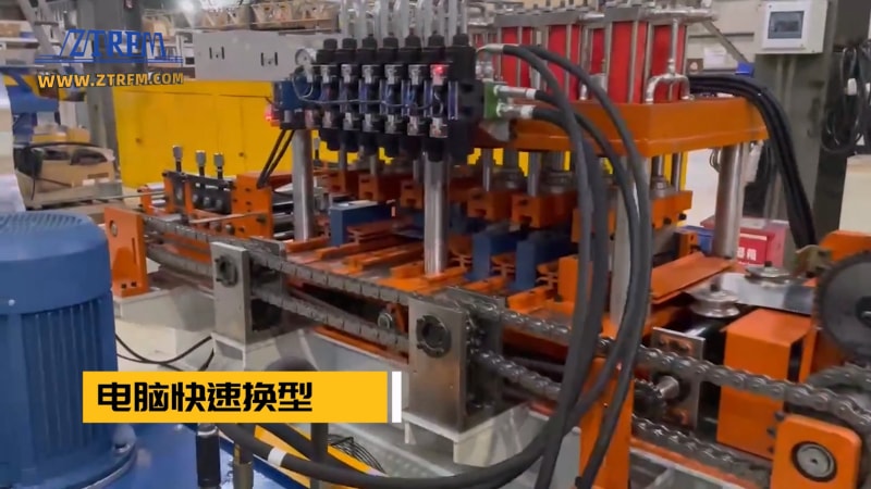 中拓機械 - 帽子型鋼機