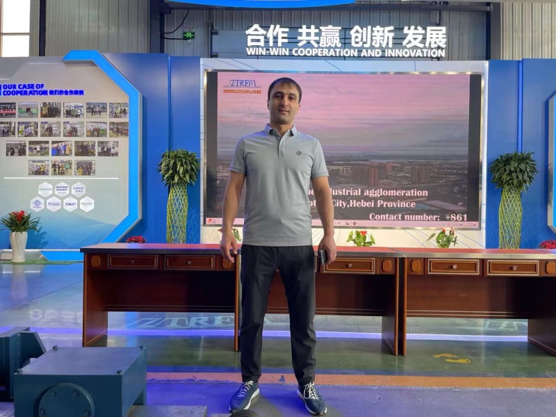 熱烈歡迎哈薩克斯坦國外客戶來訪中拓冷彎，共創輝煌新篇章