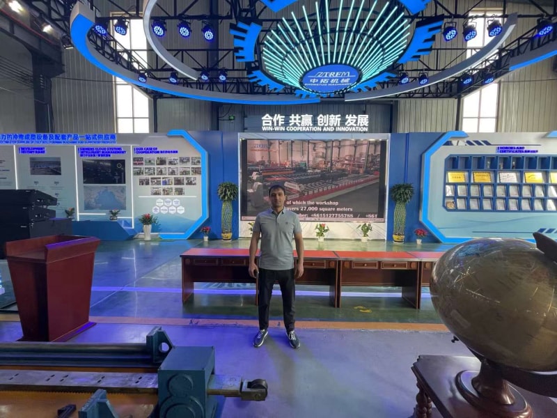 熱烈歡迎哈薩克斯坦國外客戶來訪中拓冷彎，共創(chuàng)輝煌新篇章