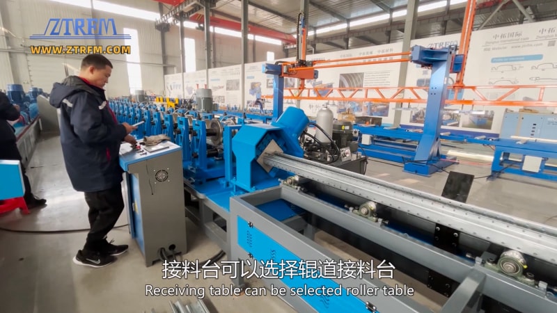 貨架立柱設備 - 中拓冷彎讓生產更簡單