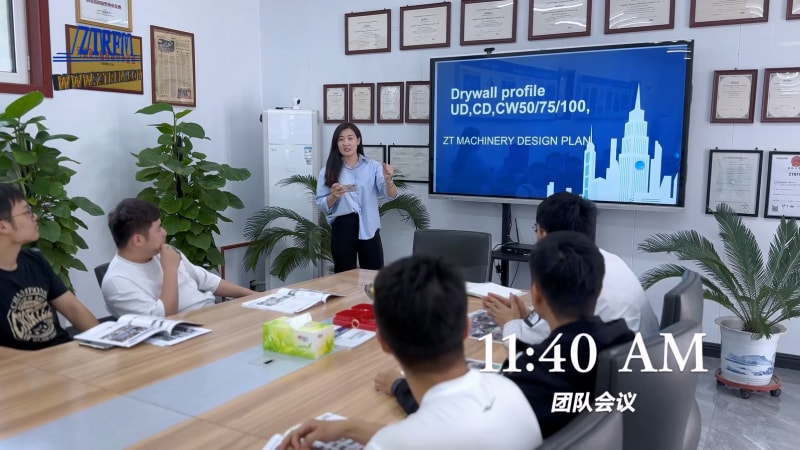 帶你走進#滄州中拓 #外貿業務員活力的一天