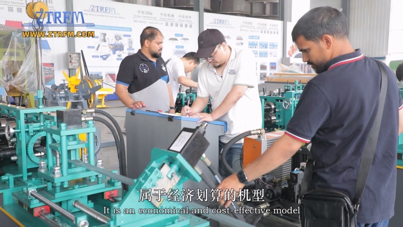 中拓龍骨設備助力沙特建材行業