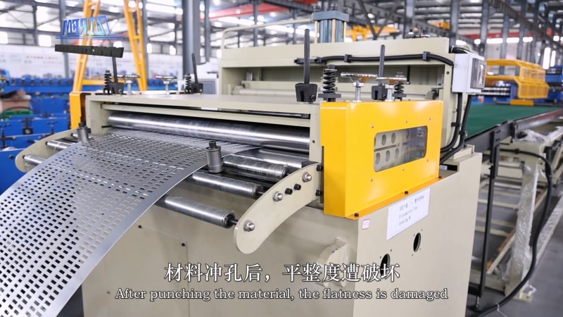 中拓機械-高速沖孔龍骨生產(chǎn)線