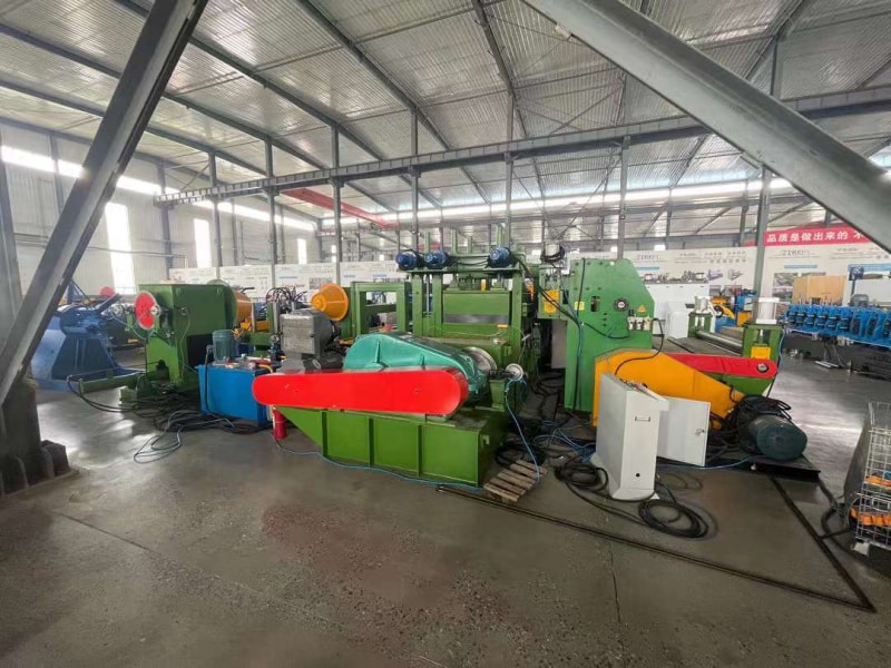 中拓機械出口印度尼西亞的橫剪線設備