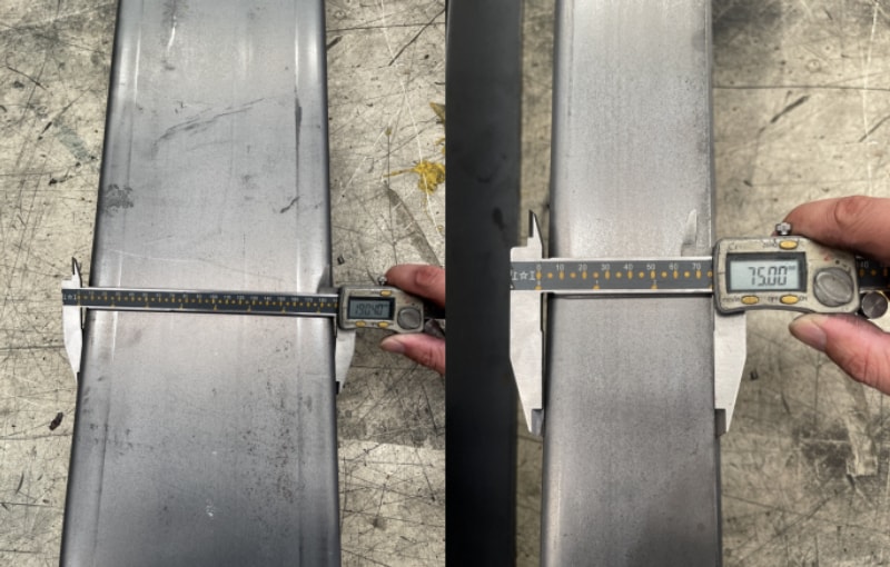 巴西客戶全自動PLC觸摸屏尺寸可調(diào)節(jié)CZ型鋼設備