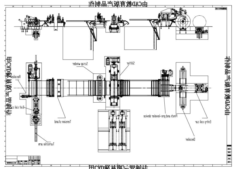 適用于 0.4 毫米至 5.0 毫米厚度的高速高精度金屬縱剪切生產線