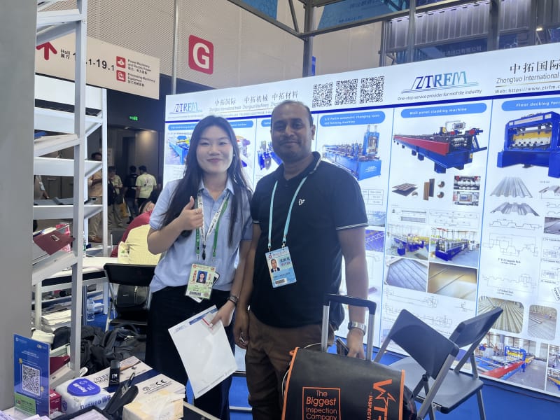 136屆廣交會上中拓冷彎實力展現，贏得國內外客戶一致好評