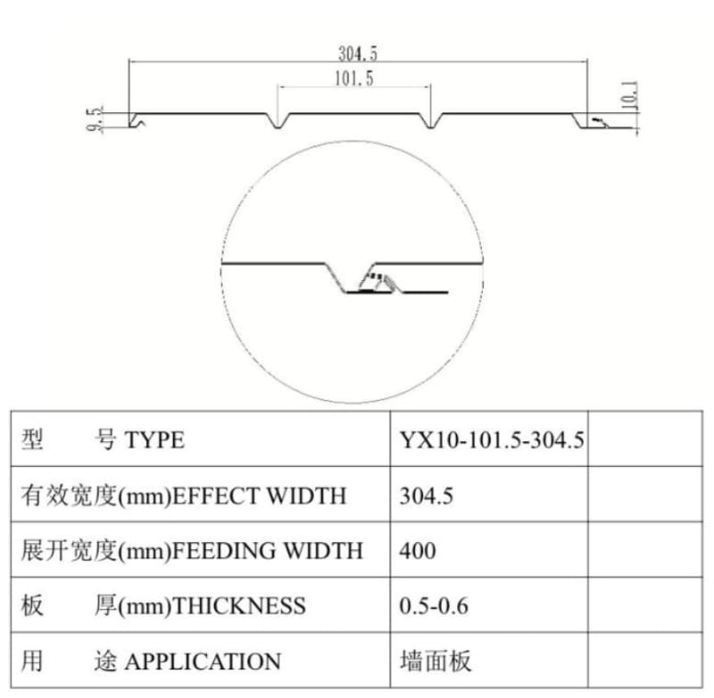 美國扣板滾壓成型機在建筑行業的應用與價值